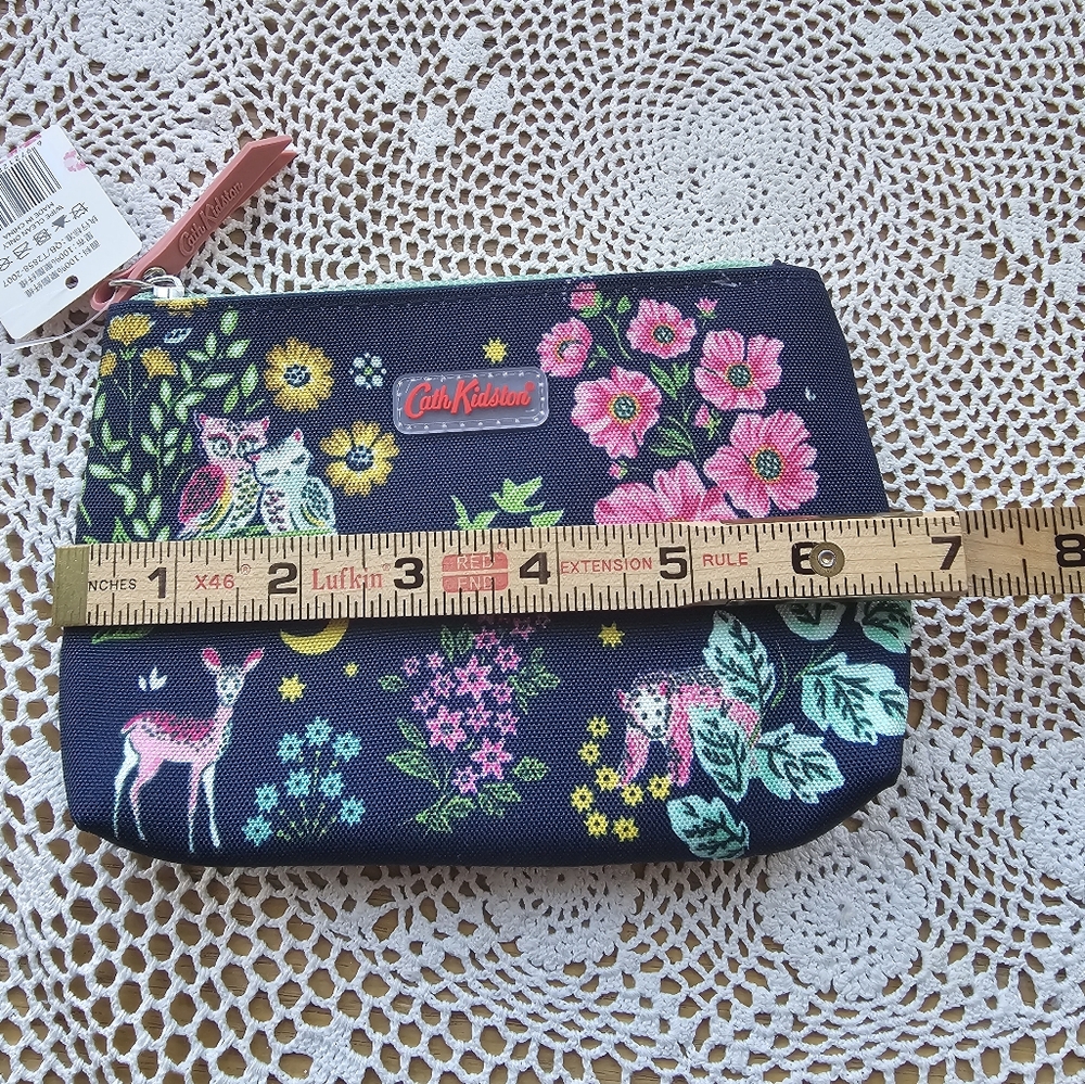 Cath Kidston Magical Woodland Voyage Travel Toiletry Make-Up Bag New - Picture 7 of 8